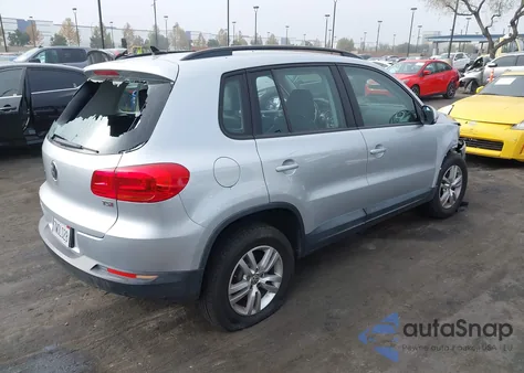 2017 Volkswagen Tiguan 2.0T/2.0T S z USA, uszkodzony, nr VIN WVGAV7AX9HK015103